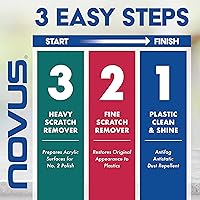 Vista 3 de Producto para limpieza y brillo de plástico NOVUS PC-10 - 8 onzas, 8 onzas, Transparente