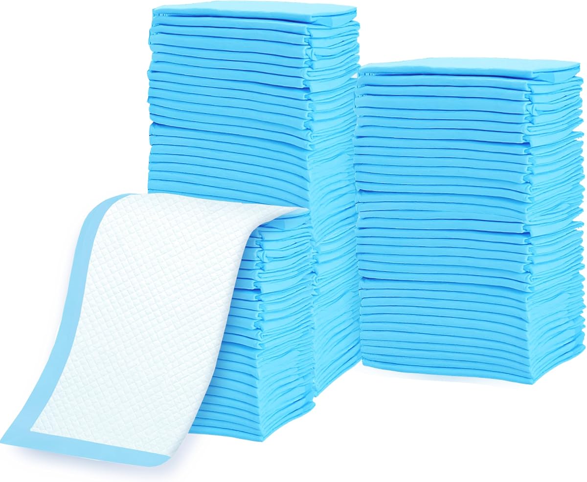 Almohadilla de cambio desechable Paquete de 50 almohadillas de cambio de pañales de incontinencia para bebés Almohadillas inferiores Superabsorbentes ultra suaves Alfombrilla impermeable 13 x 18 pulg.