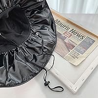 Vista 4 de BeFur Sombrero de visera solar para mujer, de ala ancha, de vinilo, para verano, pesca, protección solar UPF50, deportes al aire libre