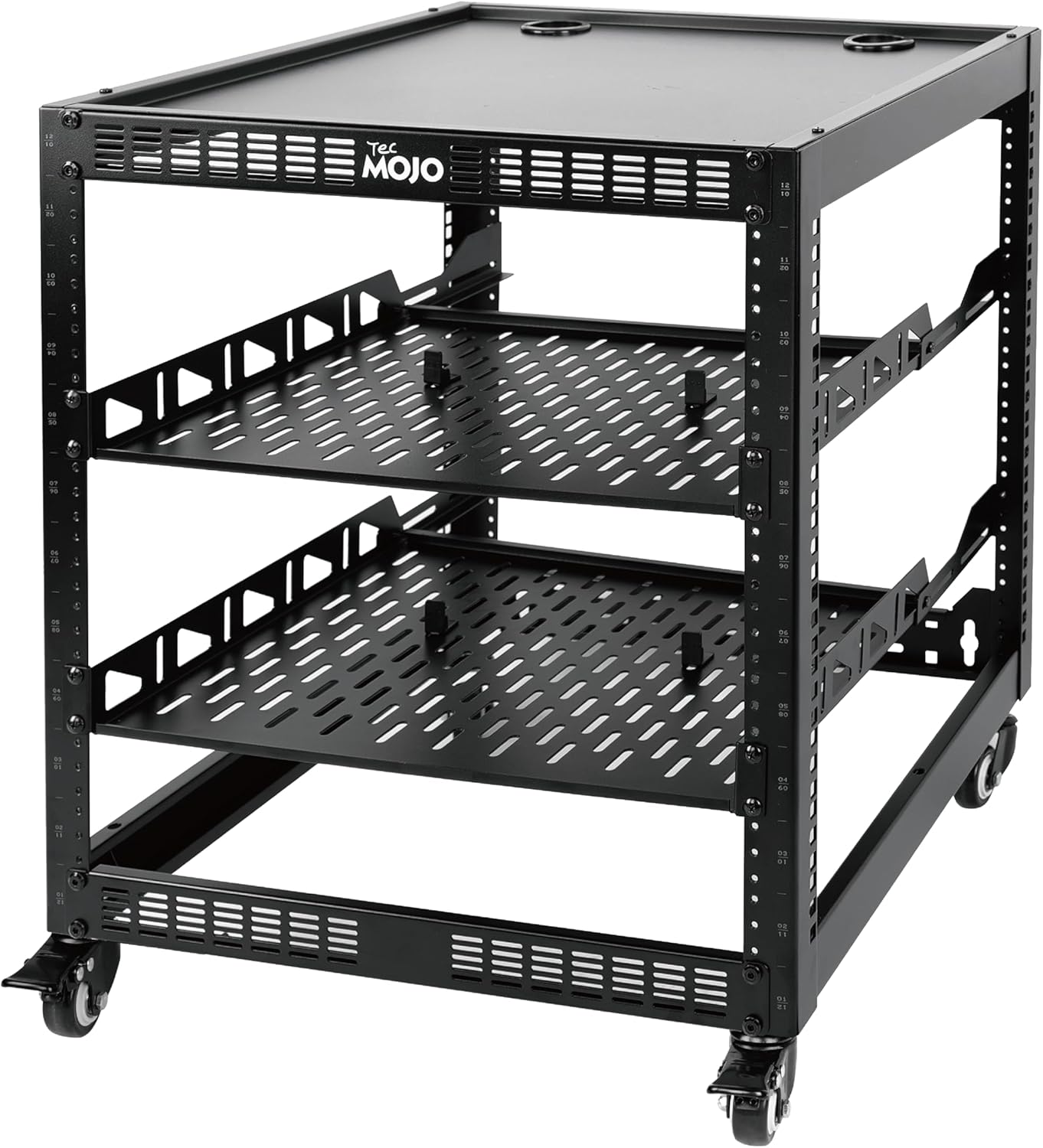 Tecmojo 12U Open Frame Network Rack for IT