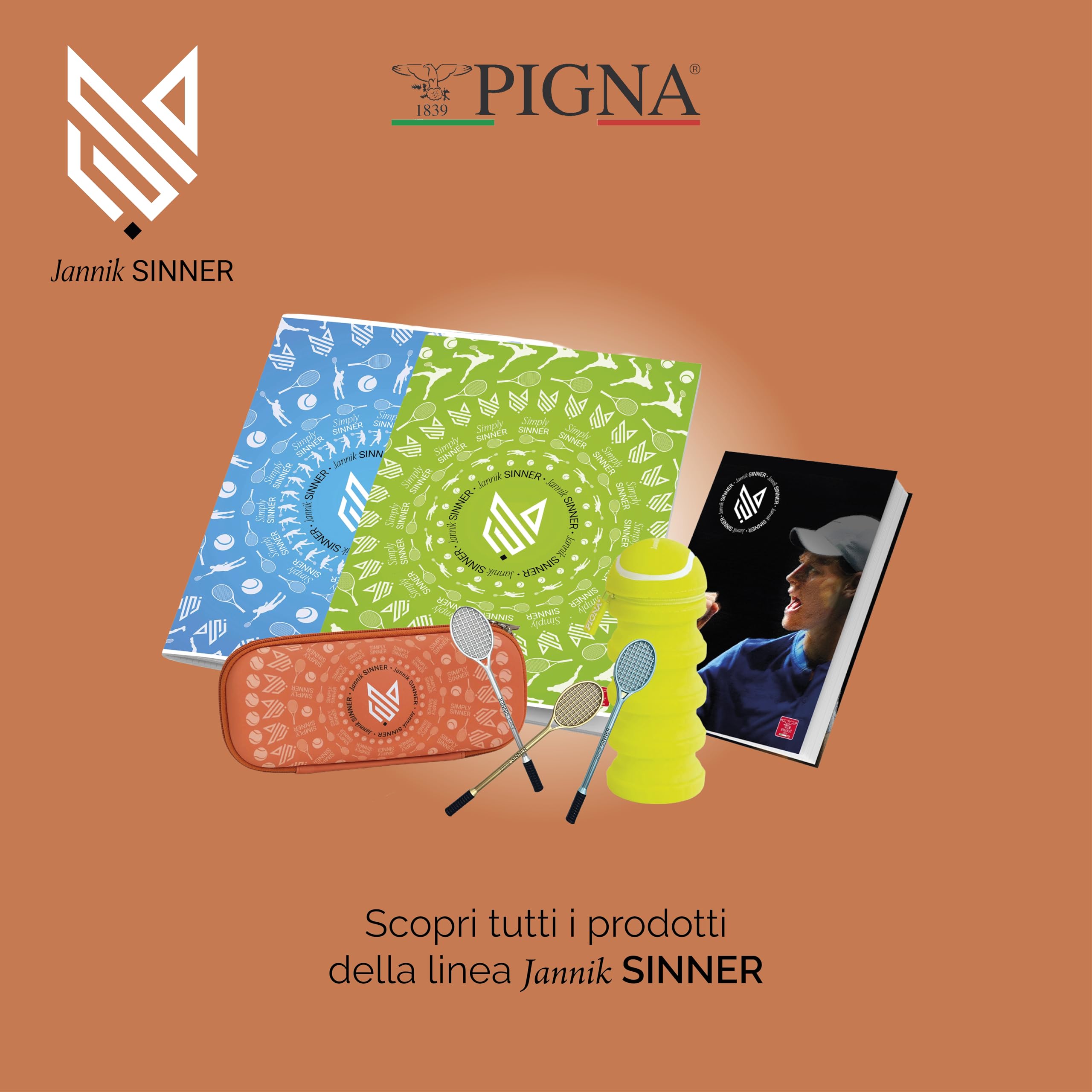 Pigna, Borraccia termica, 0,5 litri, SINNER, scatola da 1 pezzo