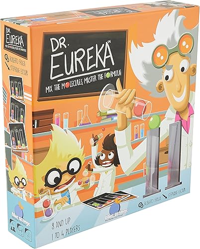 Juego de mesa de ciencia y lógica Blue Orange Games idioma español no garantizado Dr Eureka Multicolor Juego de mesa de ciencia y lógica Blue Orange Games idioma español no garantizado Dr Eureka Multicolor