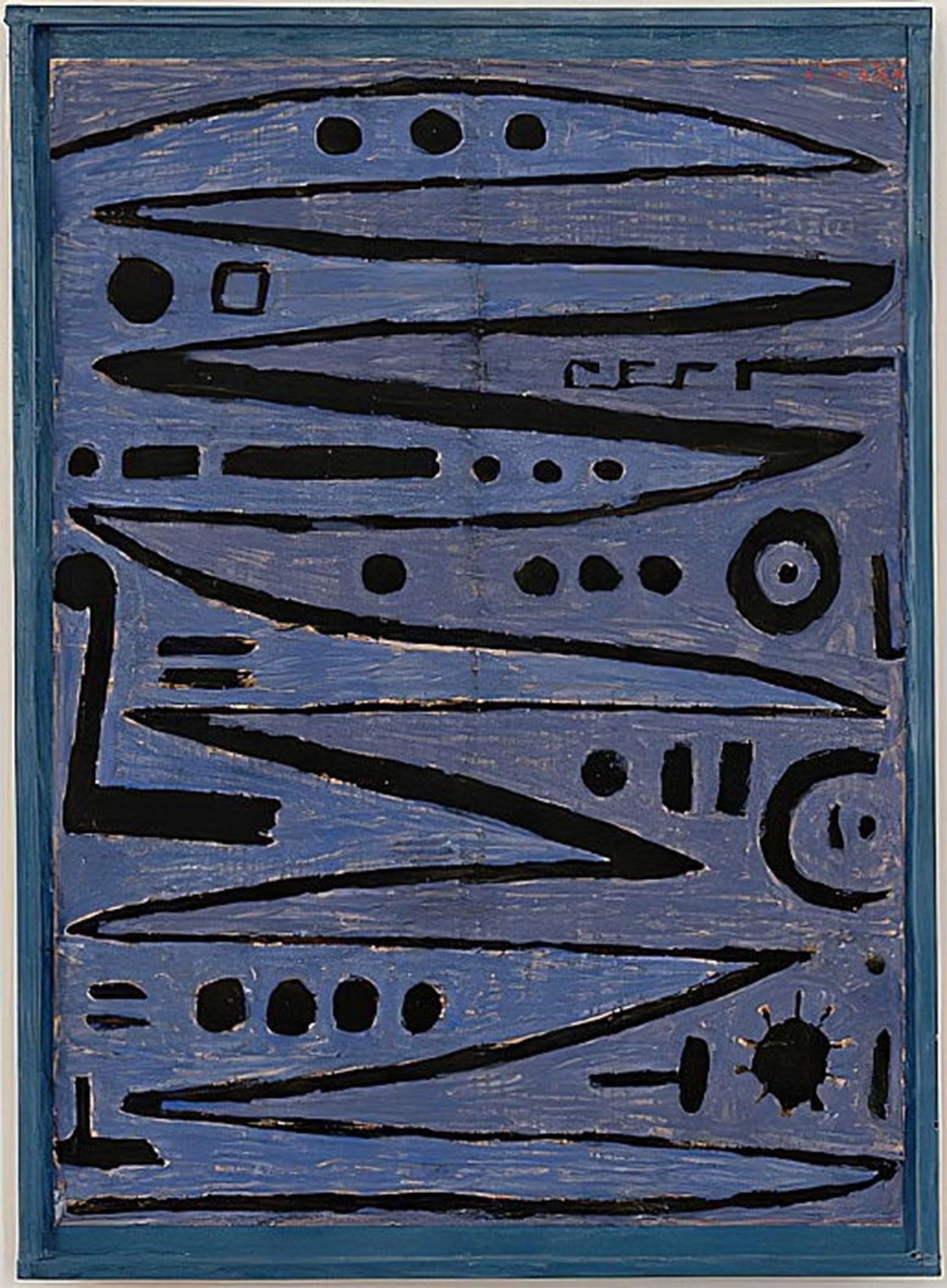POSTERIIk Famous Modern Artwork Art Mural Heroic Strokes of the Bow by Paul Klee Oil Paintings Pictures for Home Decor 60x90cm
