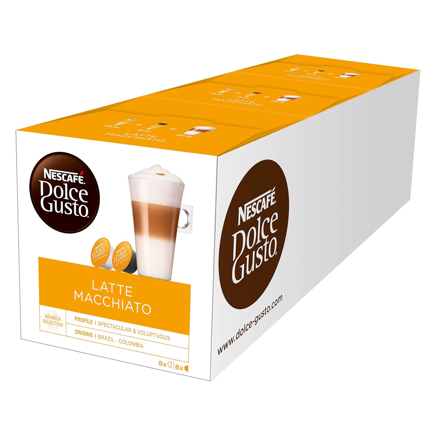 NESCAFE DOLCE GUSTO LATTE MACCHIATO 3X16