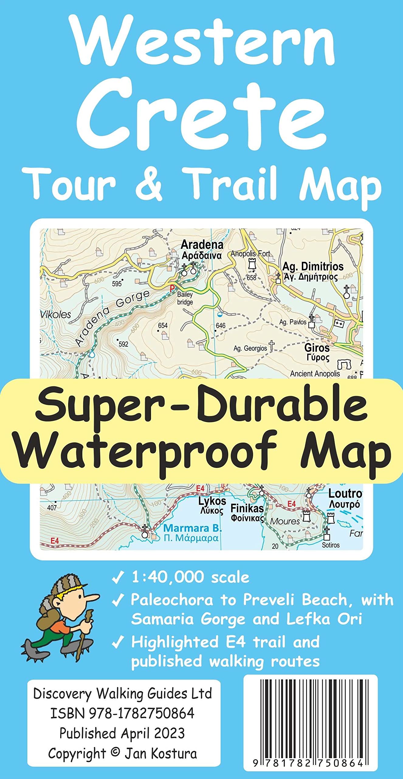 Western Crete Tour & Trail Super-map