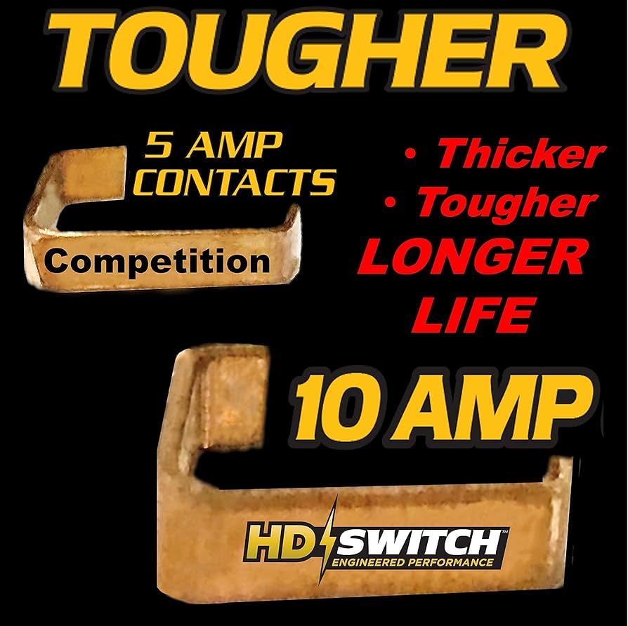 Amazon.com: HD Switch Improved 10AMP Upgrade Blade Clutch