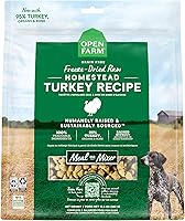 Vista 14 de Open Farm, Alimento para perros liofilizado y crudo, Trozos con 95% de carne, órganos y huesos, productos orgánicos y superalimentos, comida
