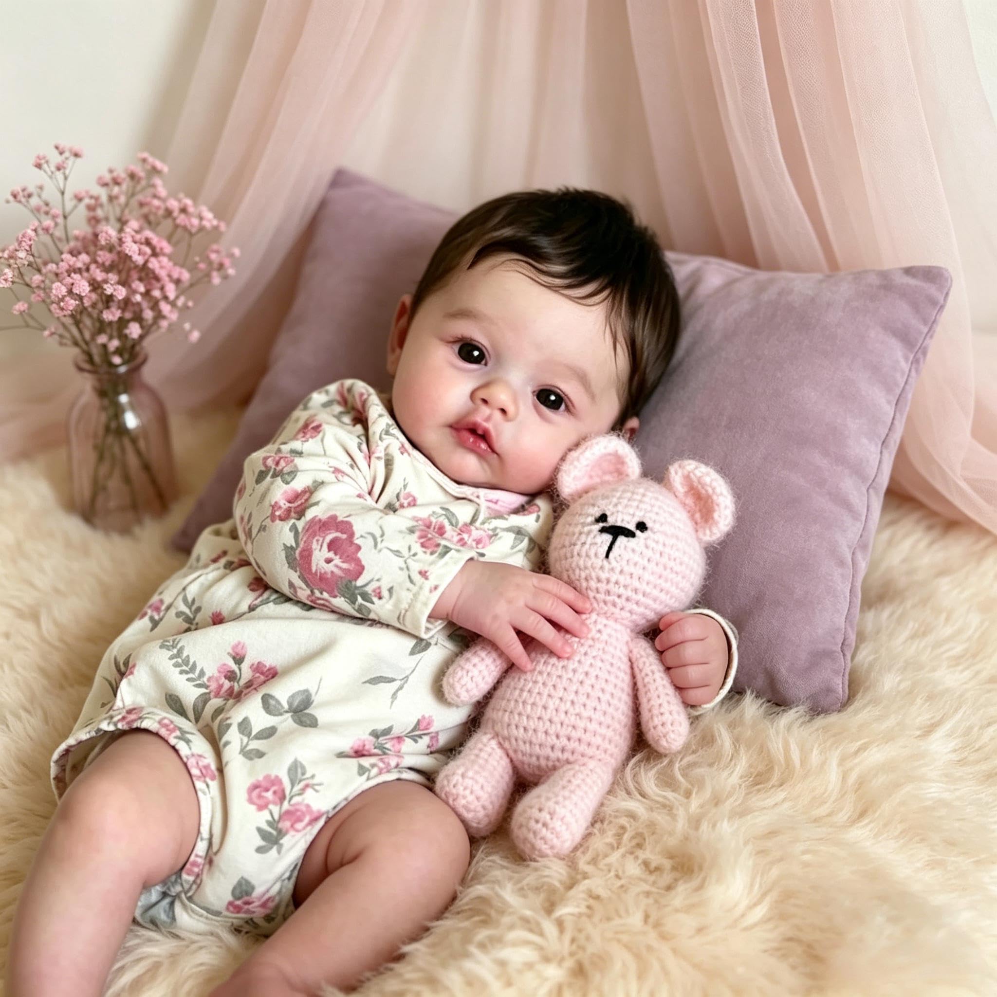 RXDOLL 45 cm Reborn Baby Dolls silikonowe całe ciało realistyczna lalka noworodka niemowlę miękka winylowa dziewczynka prawdziwe życie Reborn lalki realistyczne niemowlęta wodoodporna zabawka prezenty