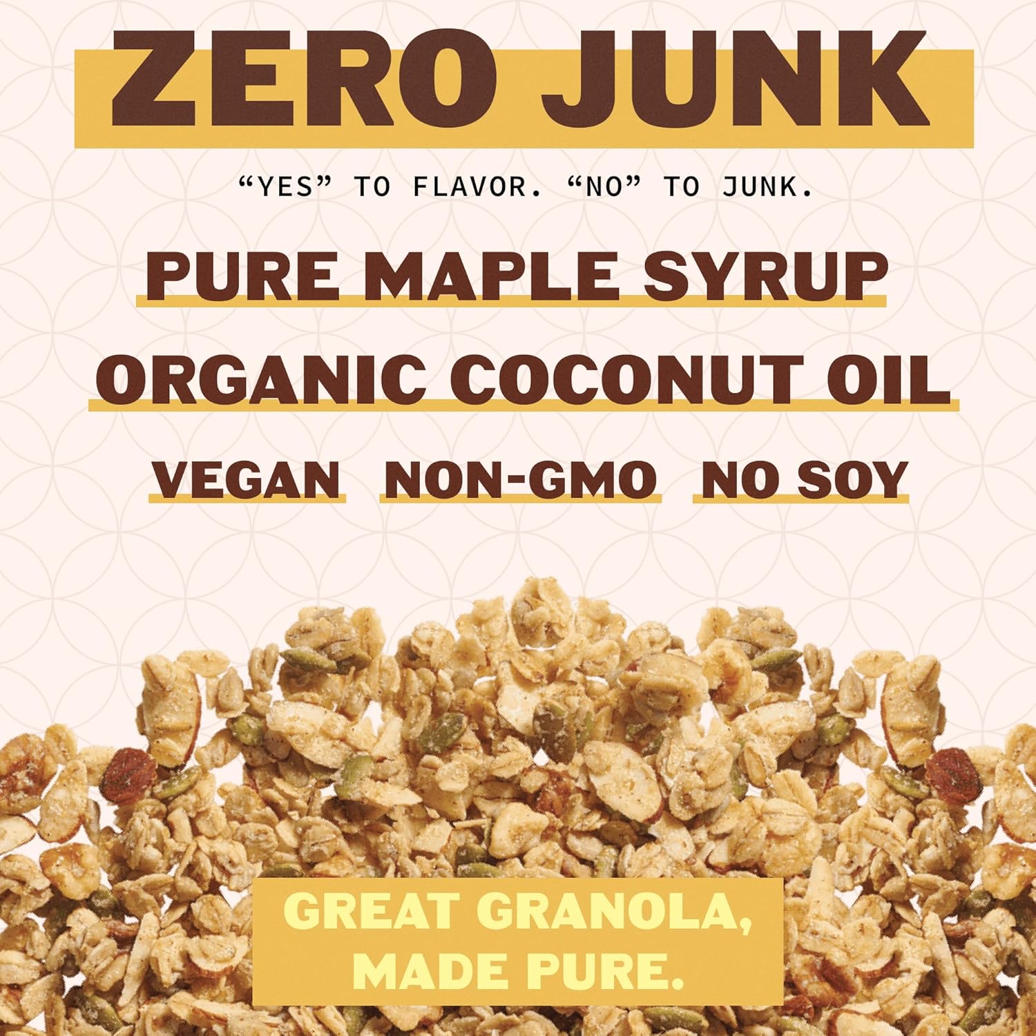 Hudson Henry Cashew Coconut Granola | Gluten Free Granola with Nuts and Seeds | Vegan, Non-GMO & Small Batch Baked with Pure Maple Syrup & Organic Coconut Oil | 3 Pack, 12 oz Bags