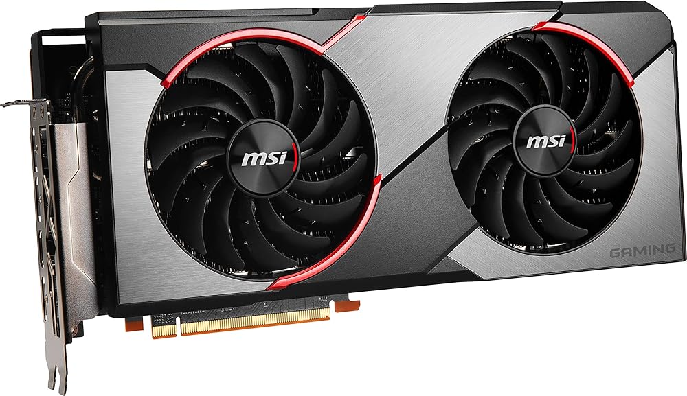 MSI Gaming Radeon Rx 5700 Xt 256-bit 8GB GDDR6 HDMI/DP Dual Fans Crossfire Freesync Navi Architecture Graphics Card thumbnail 4