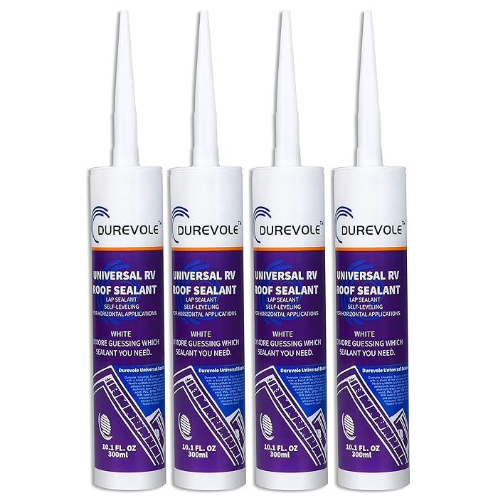 Buy Durevole RV Camper Travel Trailer Roof SelfLeveling Caulk Lap