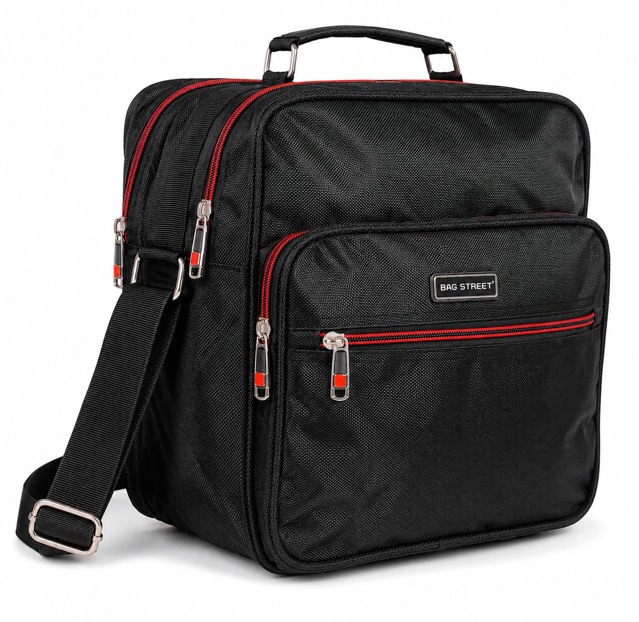 BAG STREET - Bolso de trabajo para hombre, color negro