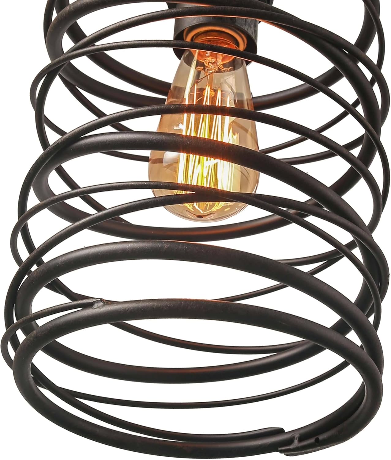 LALUZ Pendant Lights Kitchen Island, Industrial Kitchen Pendant Lighting Over Island, Rustic Iron Pendant Light Fixtures for Bedrooms, Dining Room, Hallway, Tableside