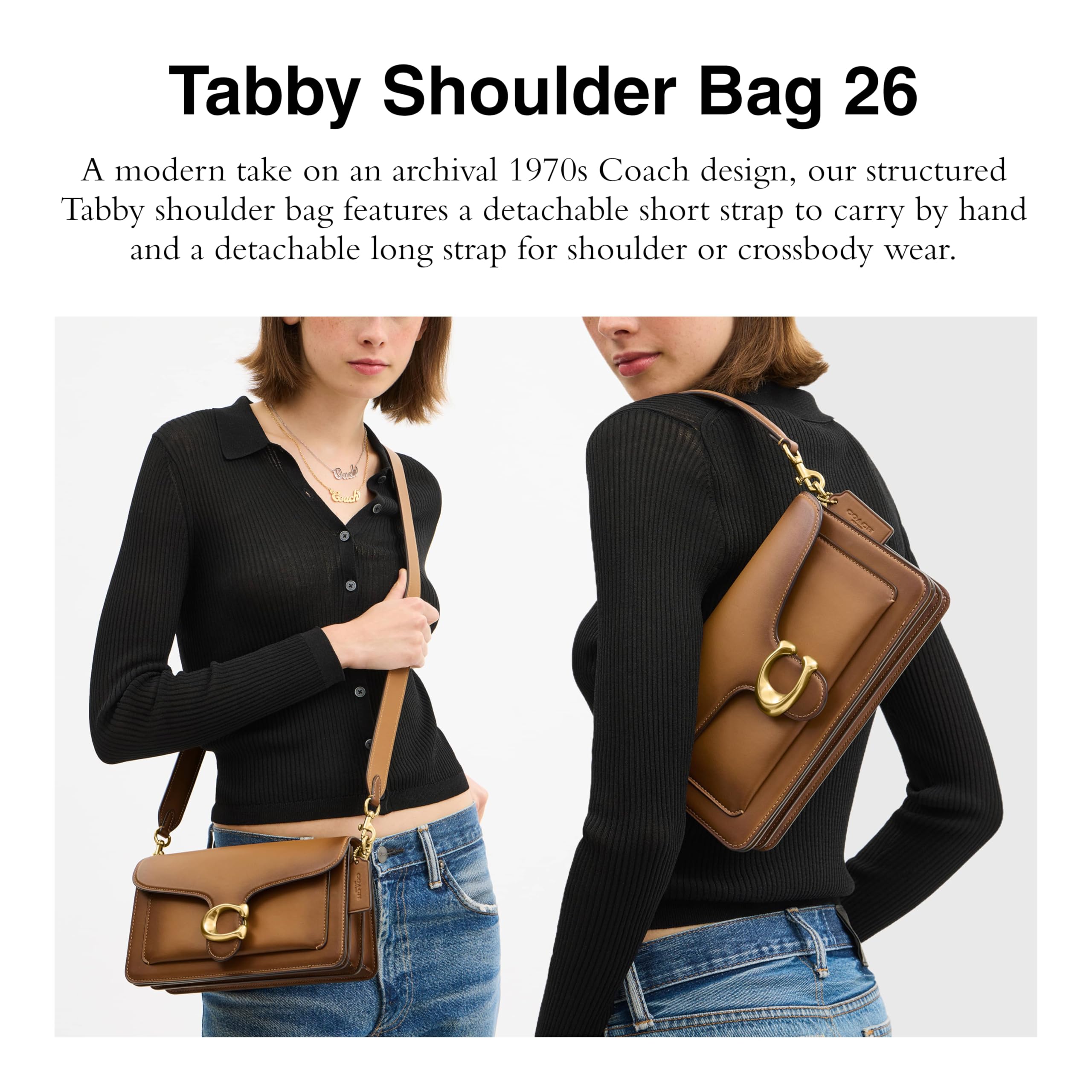 COACH Structured Tabby Shoulder Bag 26 — view 2