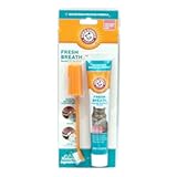 Arm & Hammer for Pets Dental Kit for Cats | Eliminates Bad Breath | 3 Piece Set Includes Cat Toothpaste, Cat Toothbrush & Cat Fingerbrush in Tasty Tuna Flavor,2.5 ounces