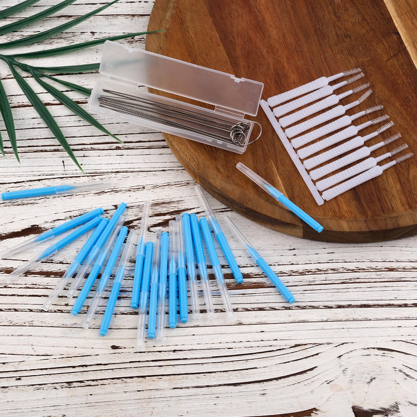Gosknor 40pcs Shower Head Cleaning Tool Kit, 2 Designs Showerhead