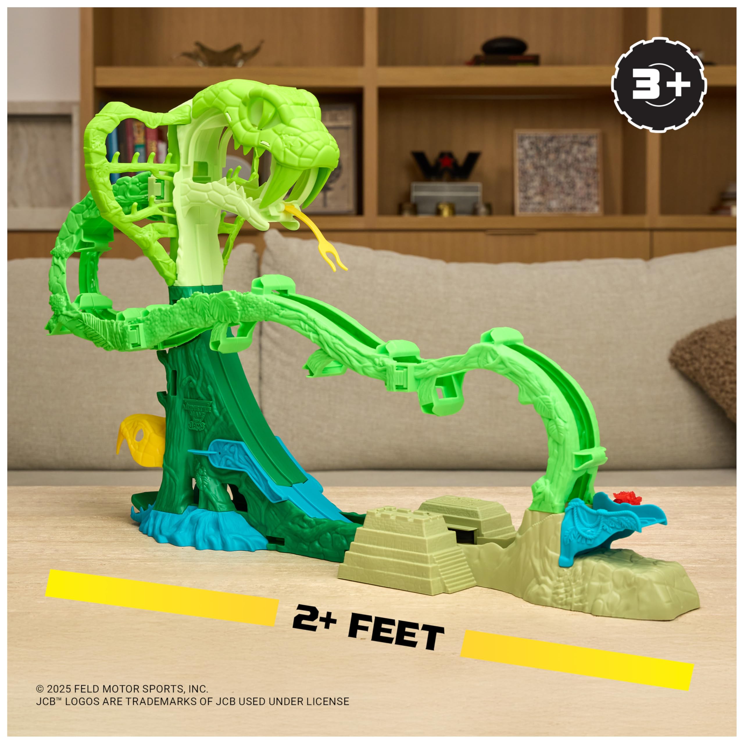 Monster Jam Mini Jams, Cobra's Crazy Escape 71,1 cm Motorised