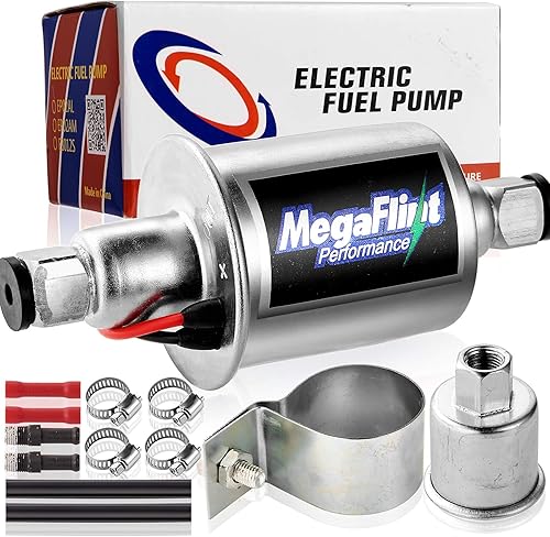 Miniatura 8 de 12V Upgrate Universal Electric Fuel Pump Metal Solid (2.5-4 PSI) Low Pressure for Petrol & Diesel EP12S HEP-02A