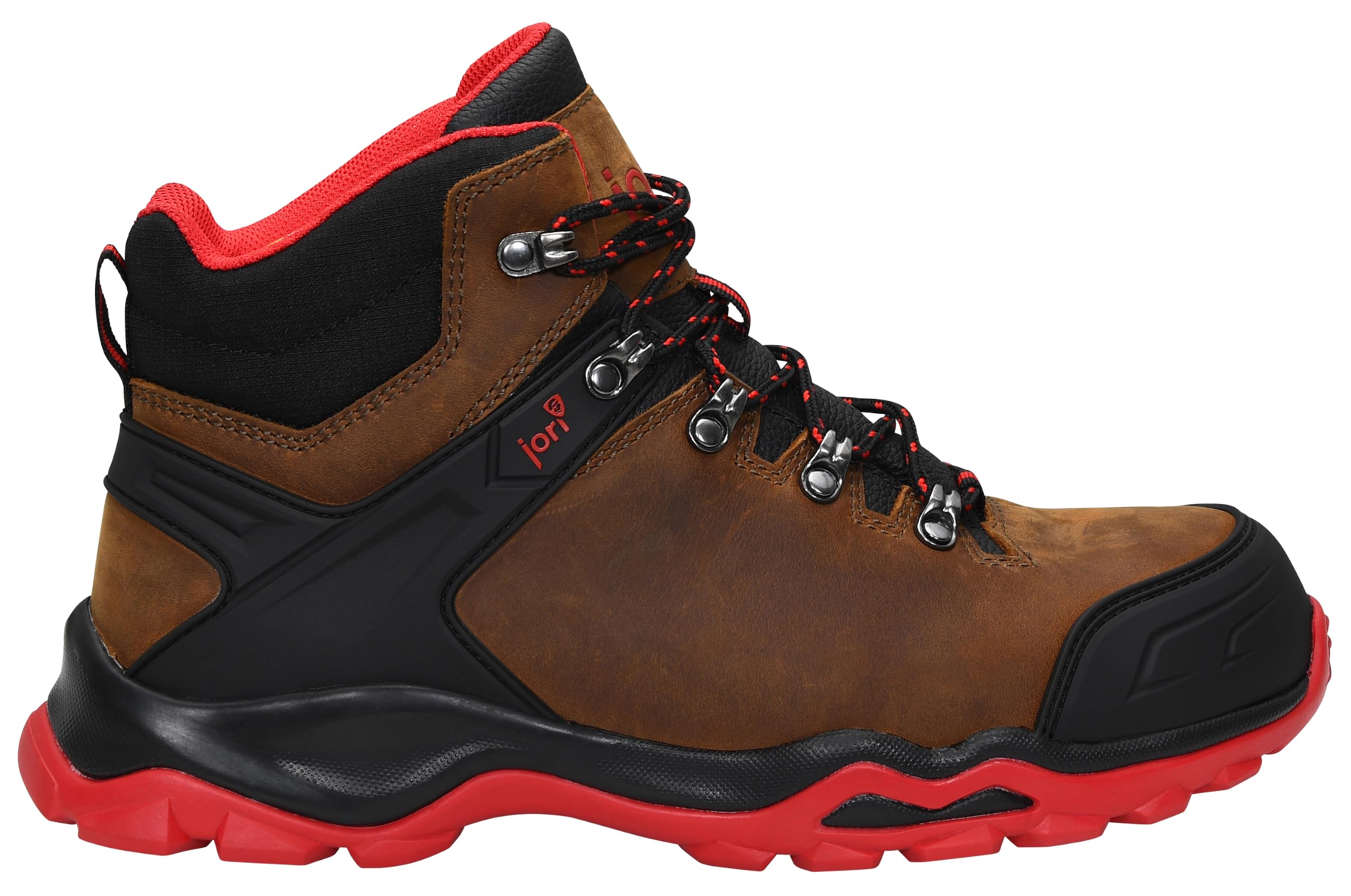 ELTEN Unisex Jo_powerful Brown Mid S3 obuwie ochronne
