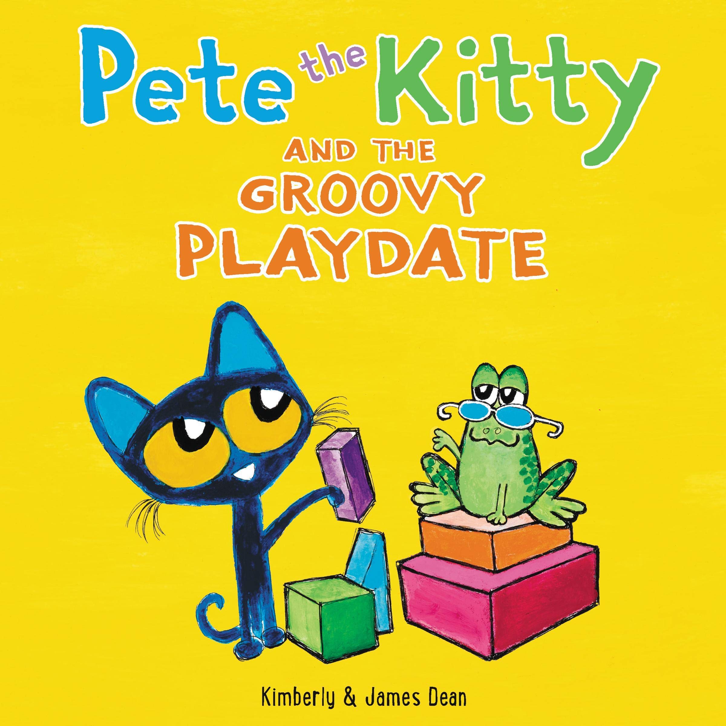 Cover art for Pete the Kitty and the Groovy Playdate