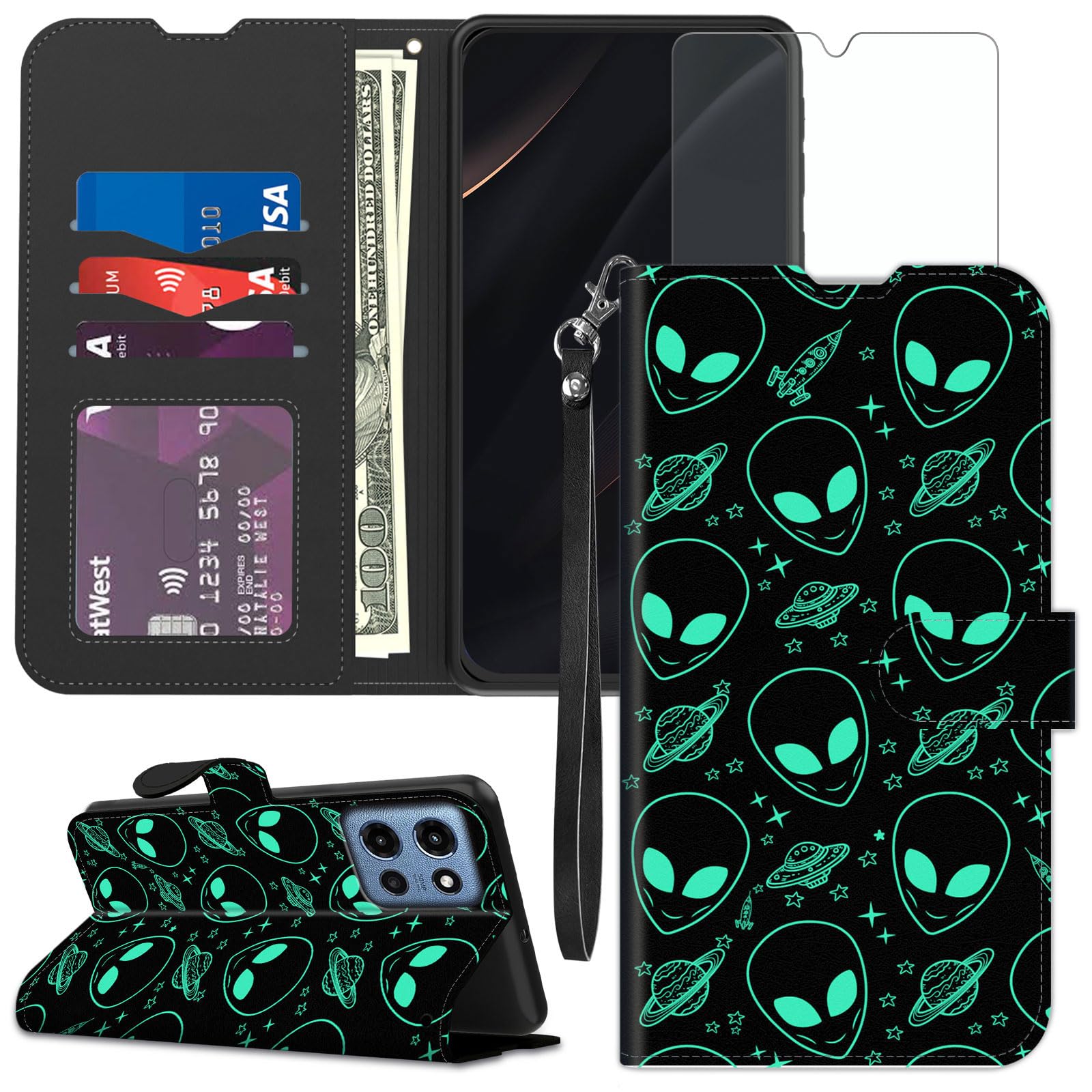 Amazon.com: for Moto G 2026/2025 Case, Moto G Play 2026 Wallet