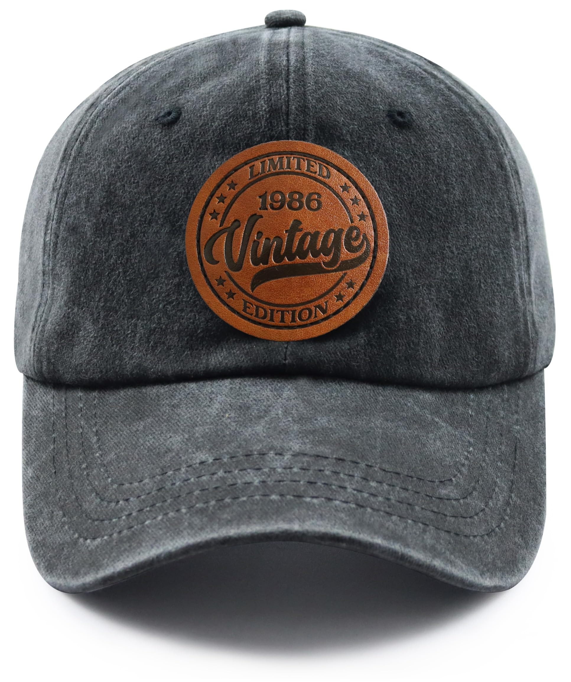 Limited Edition 1936 1946 1956 1966 1976 1986 1996 2006 Hat for Men Women, Vintage Adjustable Leather Patch Baseball Cap
