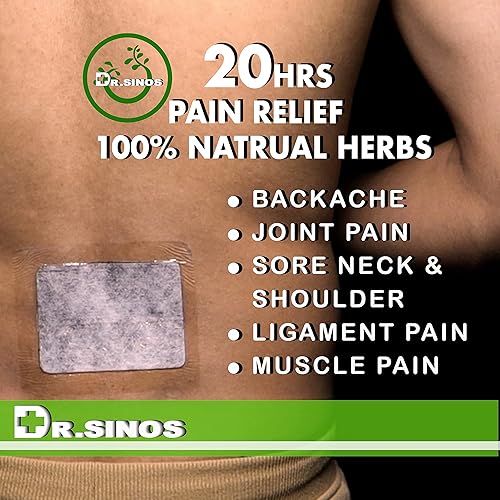 Miniatura 5 de All-Natural - Parche de gel para aliviar el dolor, penetración profunda, resistente al agua (5 parches)