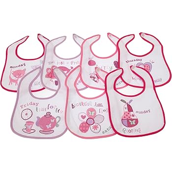 days of the week bibs