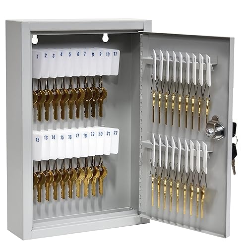 BankSupplies Fort Knox Key Holder Cabinet - 40-Key Cabinet -