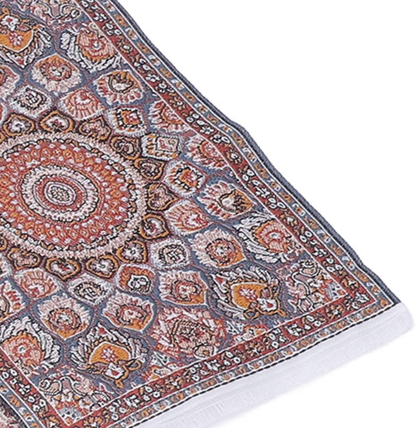 5 PCS 1:12 Dollhouse Rug, Doll House Accessories and Furniture, Miniature Carpet Welcome Floor Blanket - Image 8