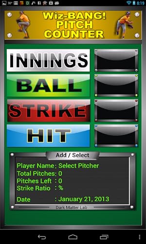 Wiz-BANG! Pitch Counter