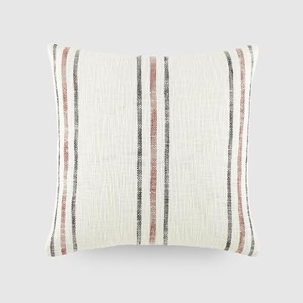 Linen Market Throw Pillow