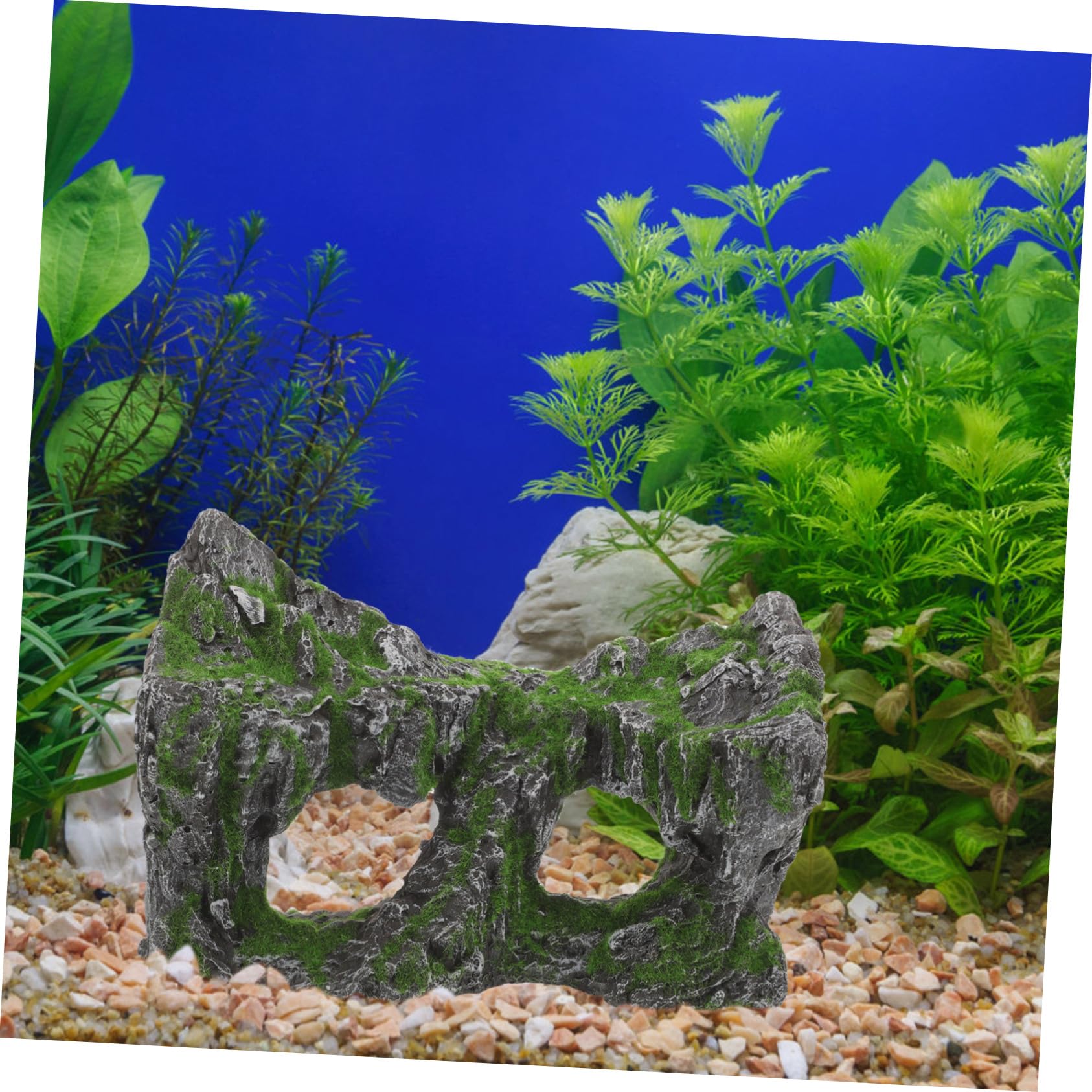 Aquarien Steingarten Modell Aquarien Landschaftsdekor Kleiner Simulations Bergmodell Fischversteckhöhle Zubehör Pflanzen Декоратив