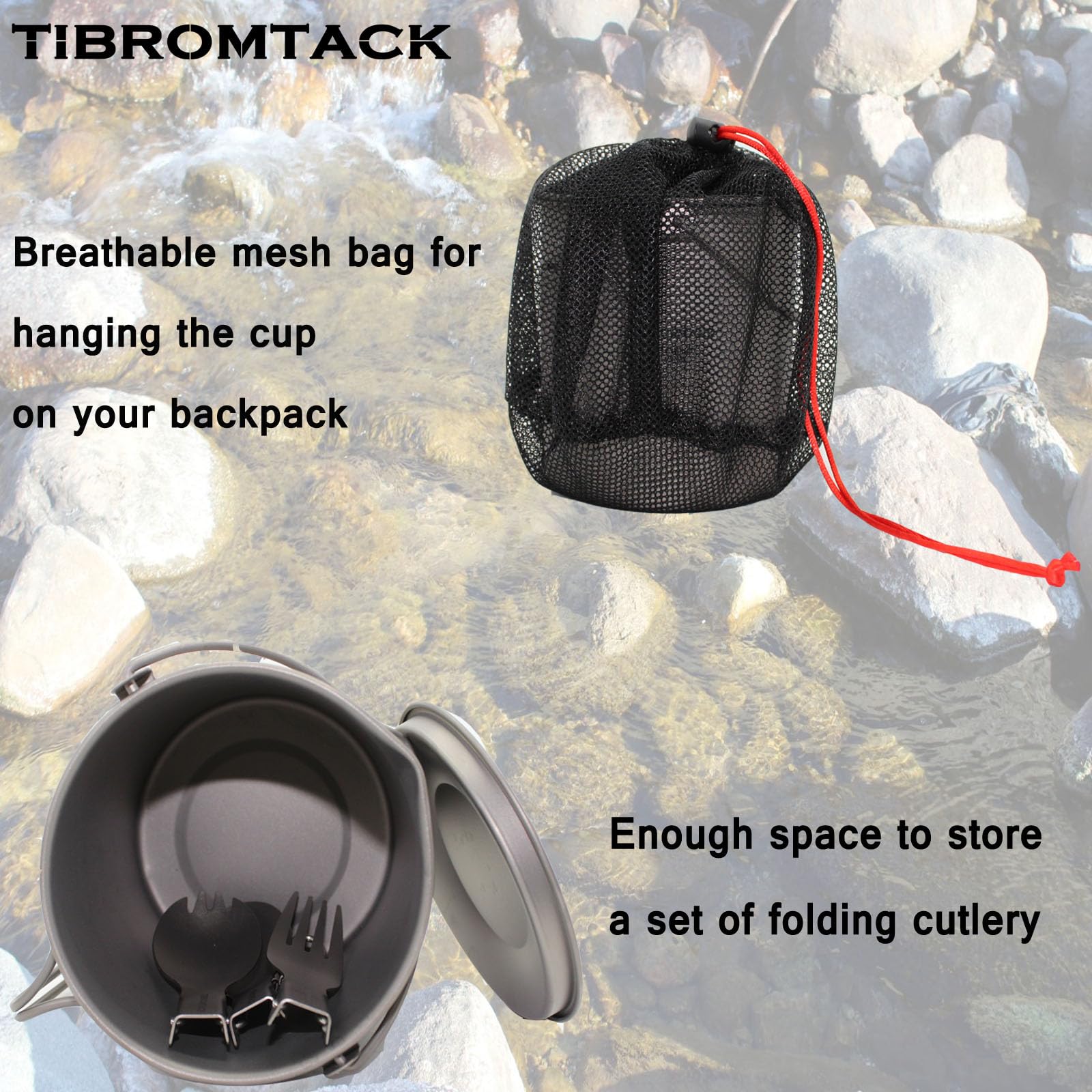 Couvercle De Tasse En Titane Pour Camping - Léger Et Durable - Tailles 80mm à 120mm - 6
