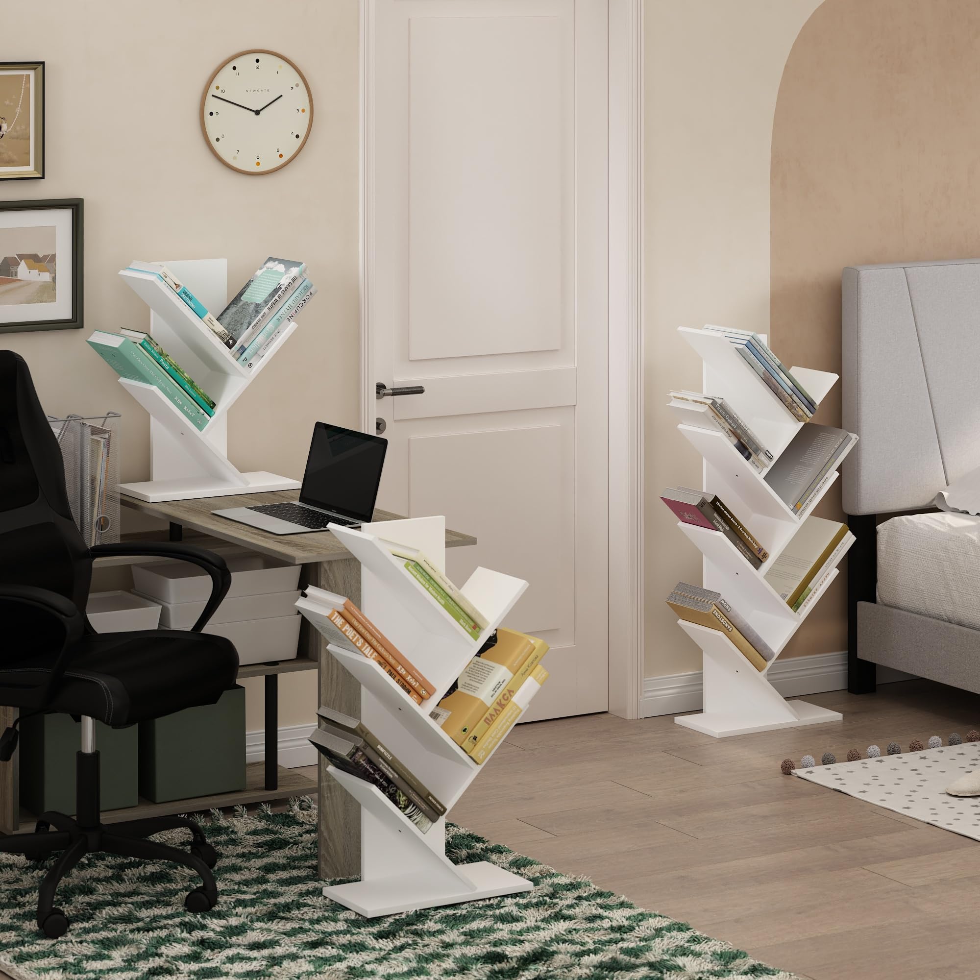 Amazon.com: Furinno Tree Book Shelf, 5-Tier Bookshelf, Tree