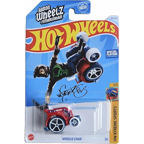 Hot Wheels Aaron Wheelz Wheelie Chair
