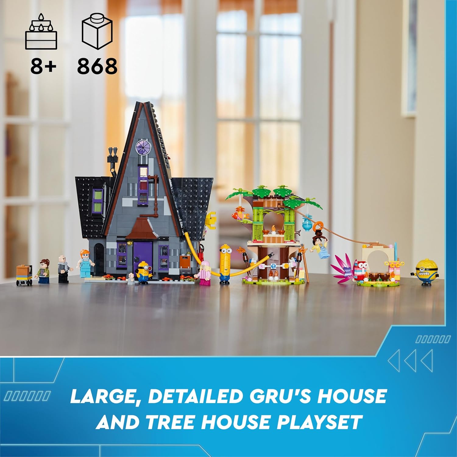 LEGO 75583 Despicable Me Familienvilla von Gru und den Minions