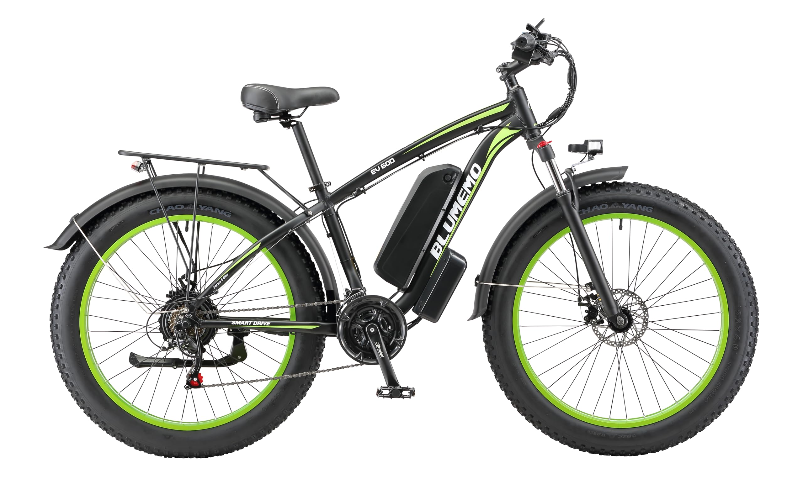Bici Elettrica MileTrail1 26” - Autonomia 100KM, Motore 250W, Batteria 36V 13AH Rimovibile - Foto 8