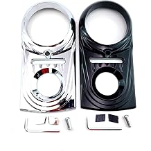 Dash Panel Insert Speedometer Cover Fit for Harley Softail Fatboy 2000-2017