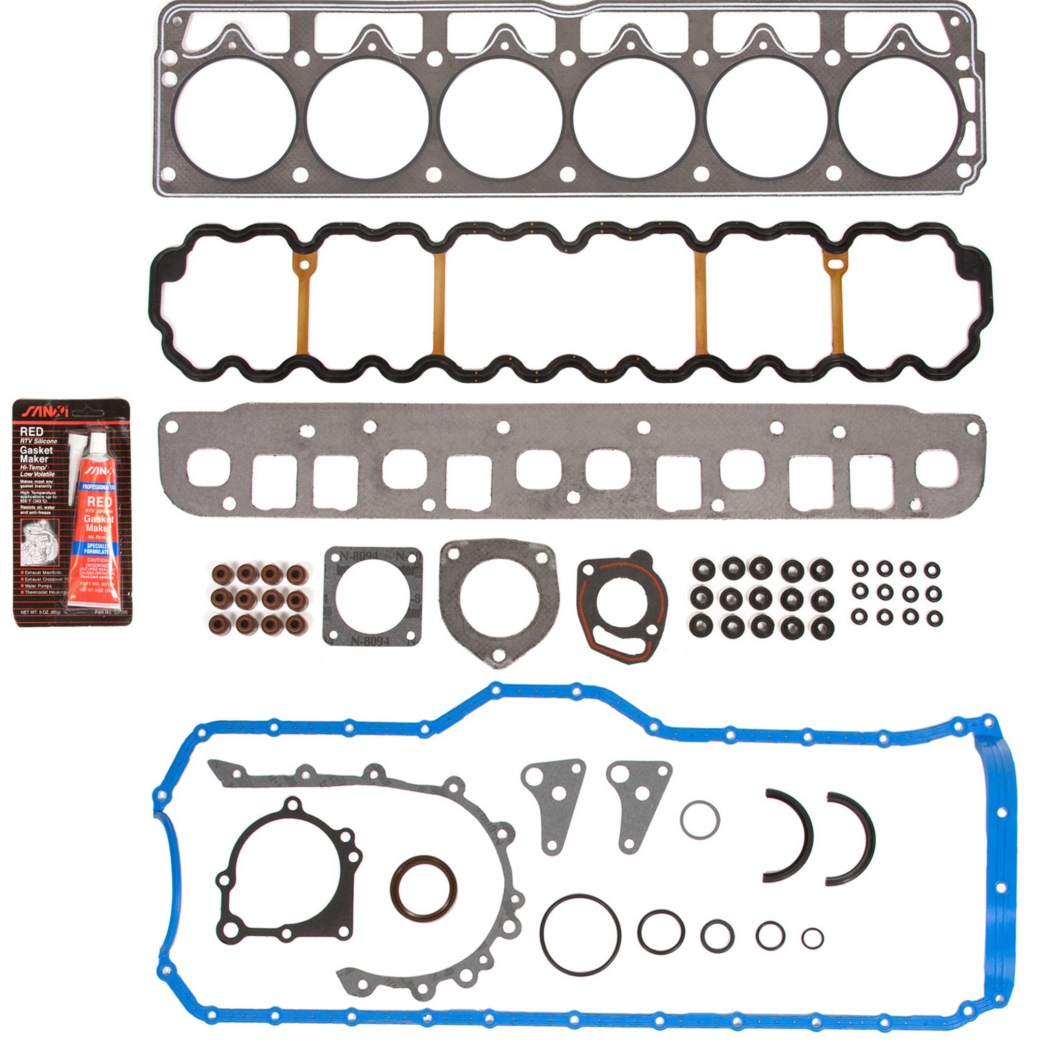 Amazon.com: Mizumo Auto MA-4216919990 Full Gasket Set Compatible 