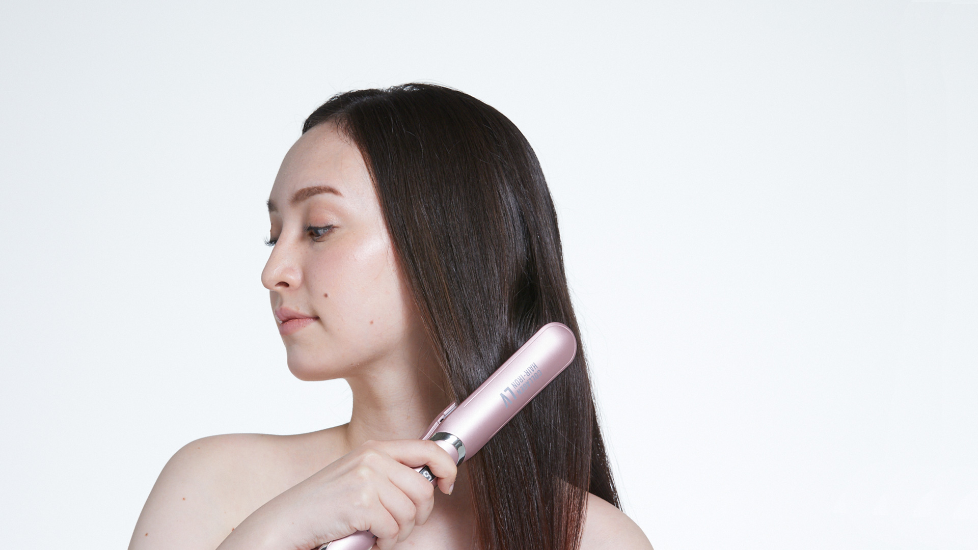 Amazon | 【LEDラバー】コラーゲンヘアアイロンLV ストレートアイロン