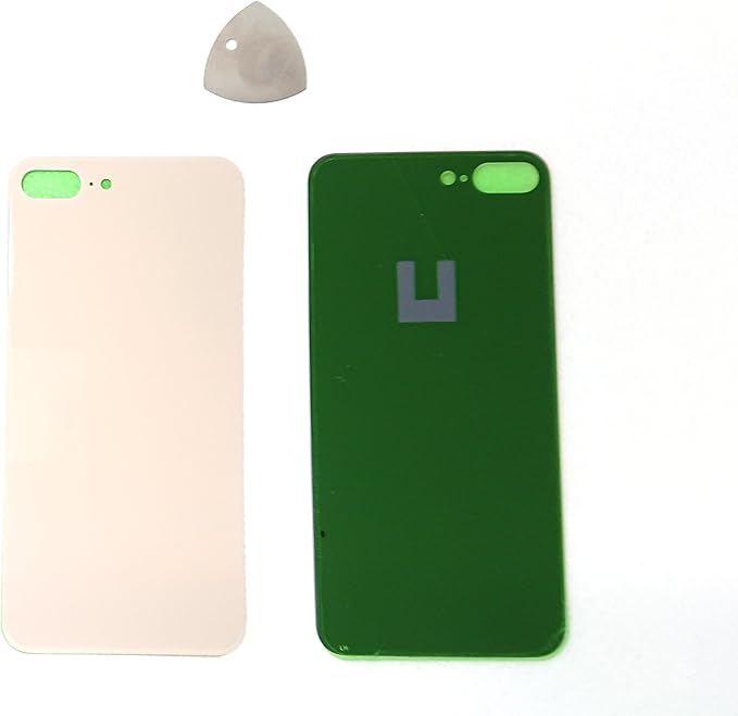 Amazon Com Md0410 Compatible Iphone 8 Plus 5 5 Pink Back Glass Door Cover Rose Gold Phone Replacement With Adhesive And Opening Tool Cell Phones Accessories