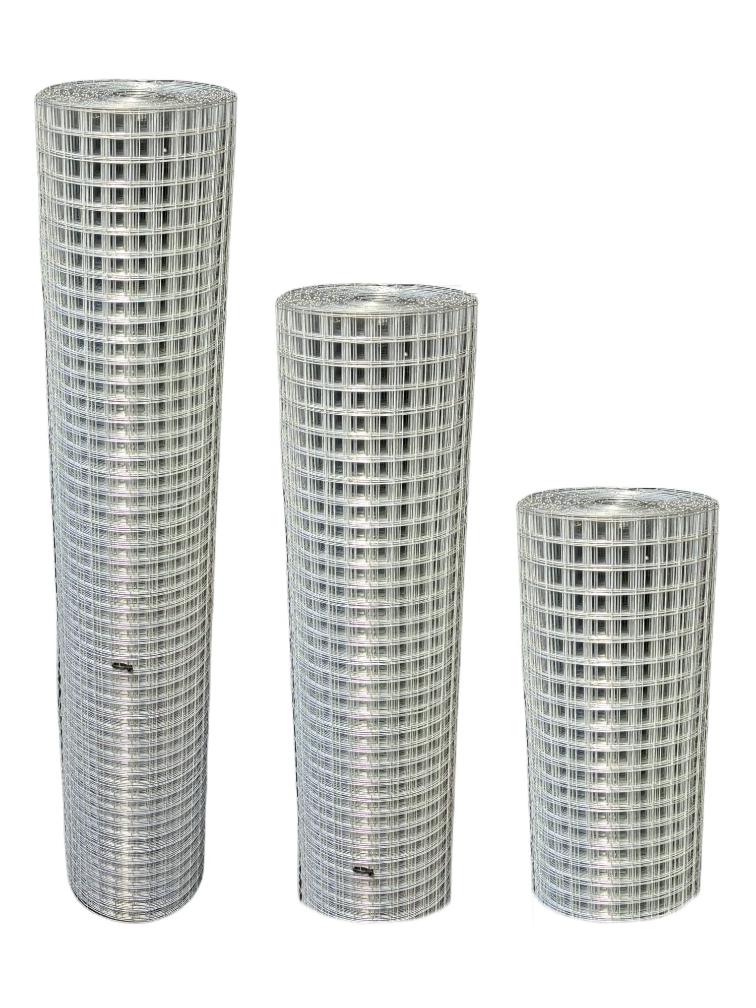 Galvanised Welded Wire Mesh Garden Pet Dog Cat Bird Aviary Rabbit Hutch Fencing Available 2FT, 3FT, 4FT Widths/Heights. 5m or 25m Rolls (3FT 2" x 2" 2.4mm 25m)