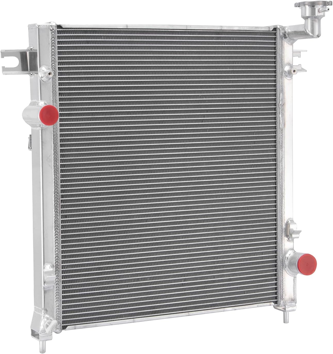 3 Rows Core Aluminum Radiator 2008-2012 for Jeep Liberty 3.7L V6 Gas 3 Rows Core All Aluminum Radiador 08 09 10 11 12 2011 2010 2009 for Jeep Radiators Cooling System