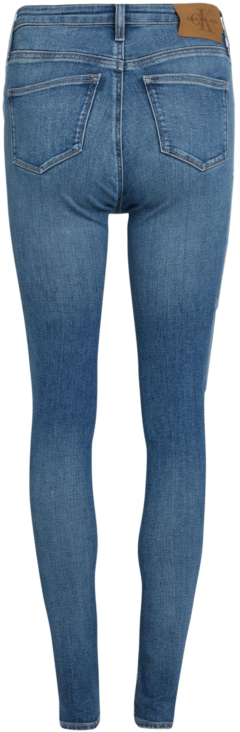 Calvin Klein Wysoki Stan Skinny J20j224492 - Wąskie Kobiety