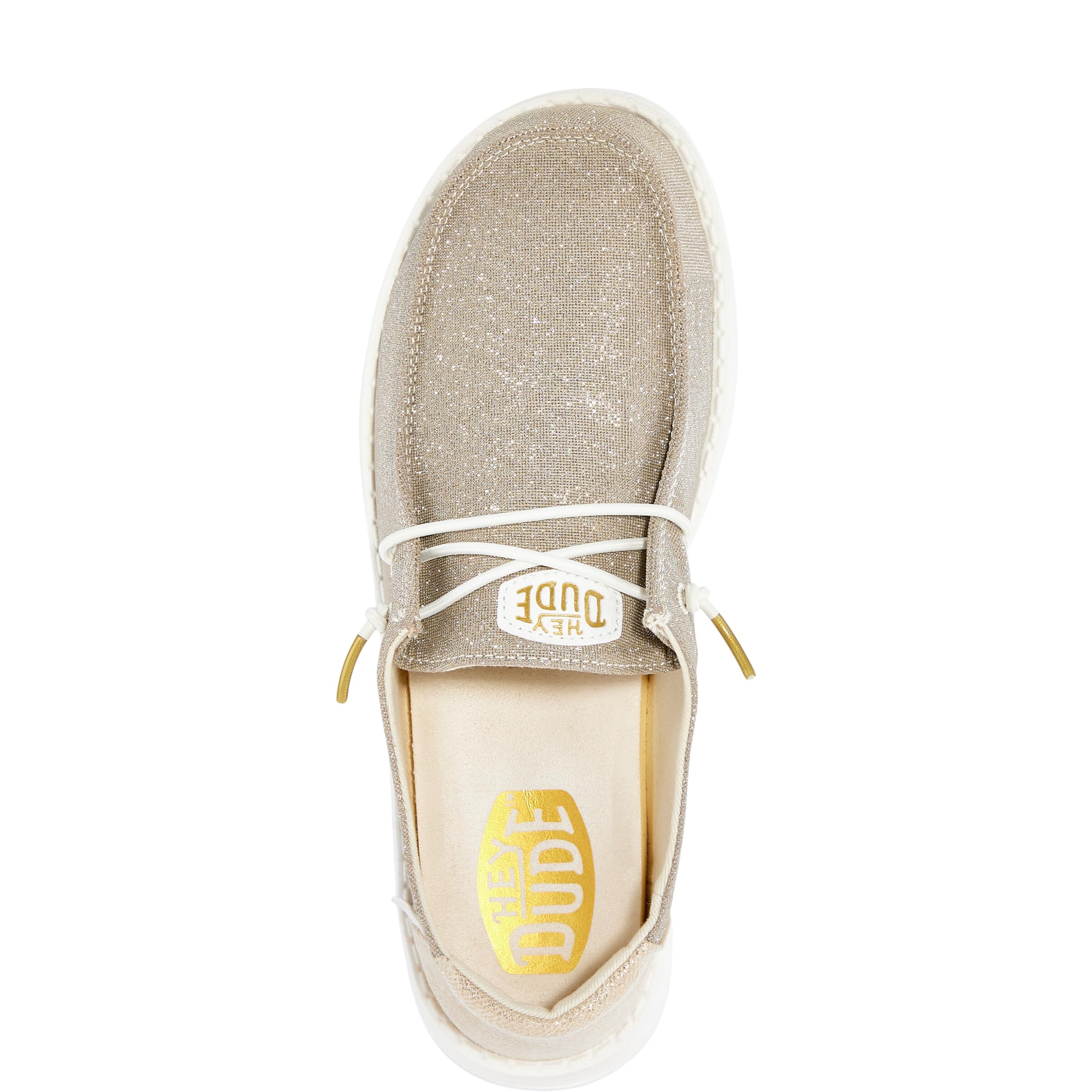 Hey Dude - Wendy Metallic Sparkle - Scarpe Donna Slip-On Sneakers - Mocassini