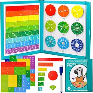 Comprar YAOZUP Juego de Fracciones, Juego Magnético de Fracciones, Fracciones Magneticas, Juegos Educativos de Matemáticas, Fracciones Magnéticas, Juguete Matemático Montessori, A Partir de 7 Años