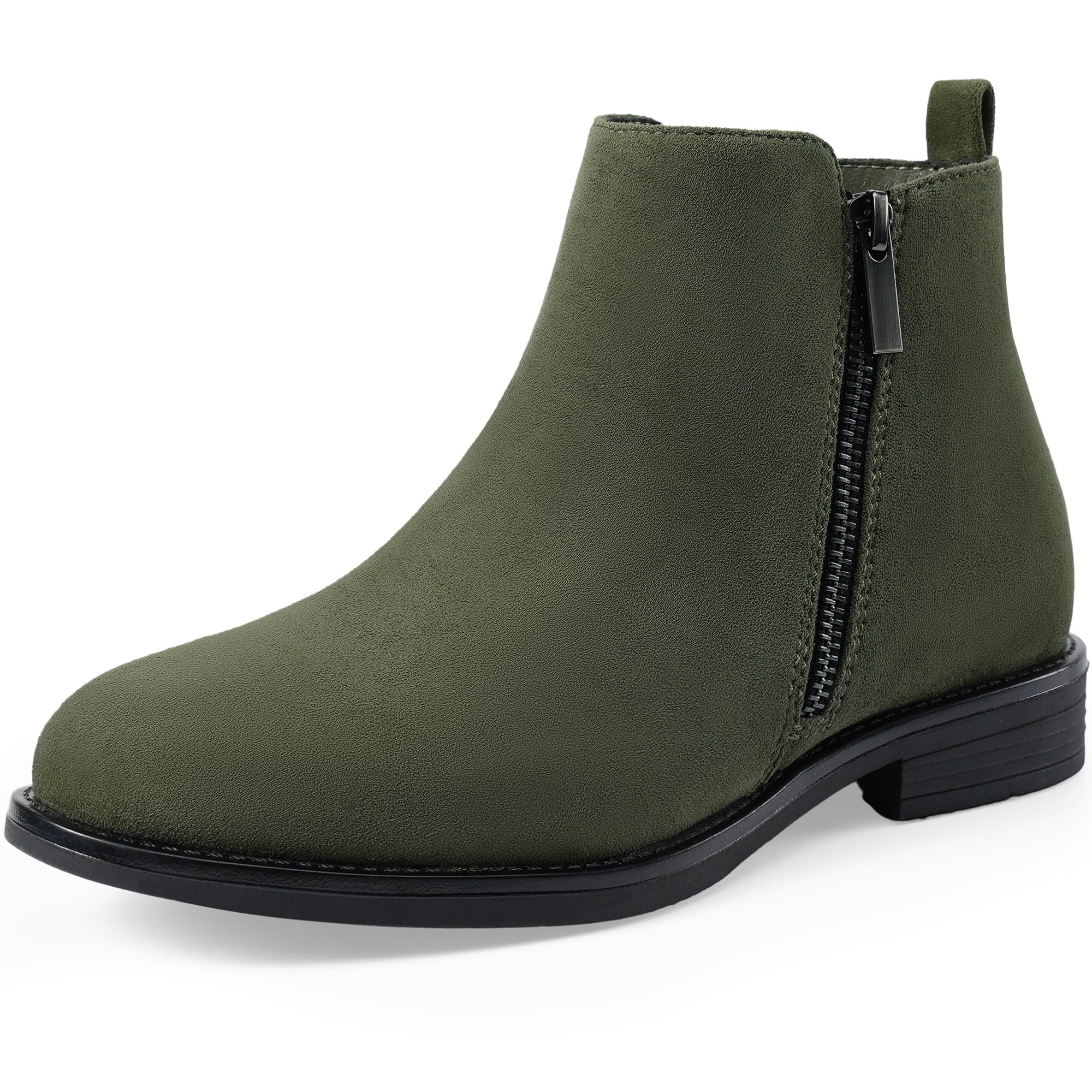 Women's Ankle Boots Short Flat Low Heel Dress Chelsea Casual Classic Booties