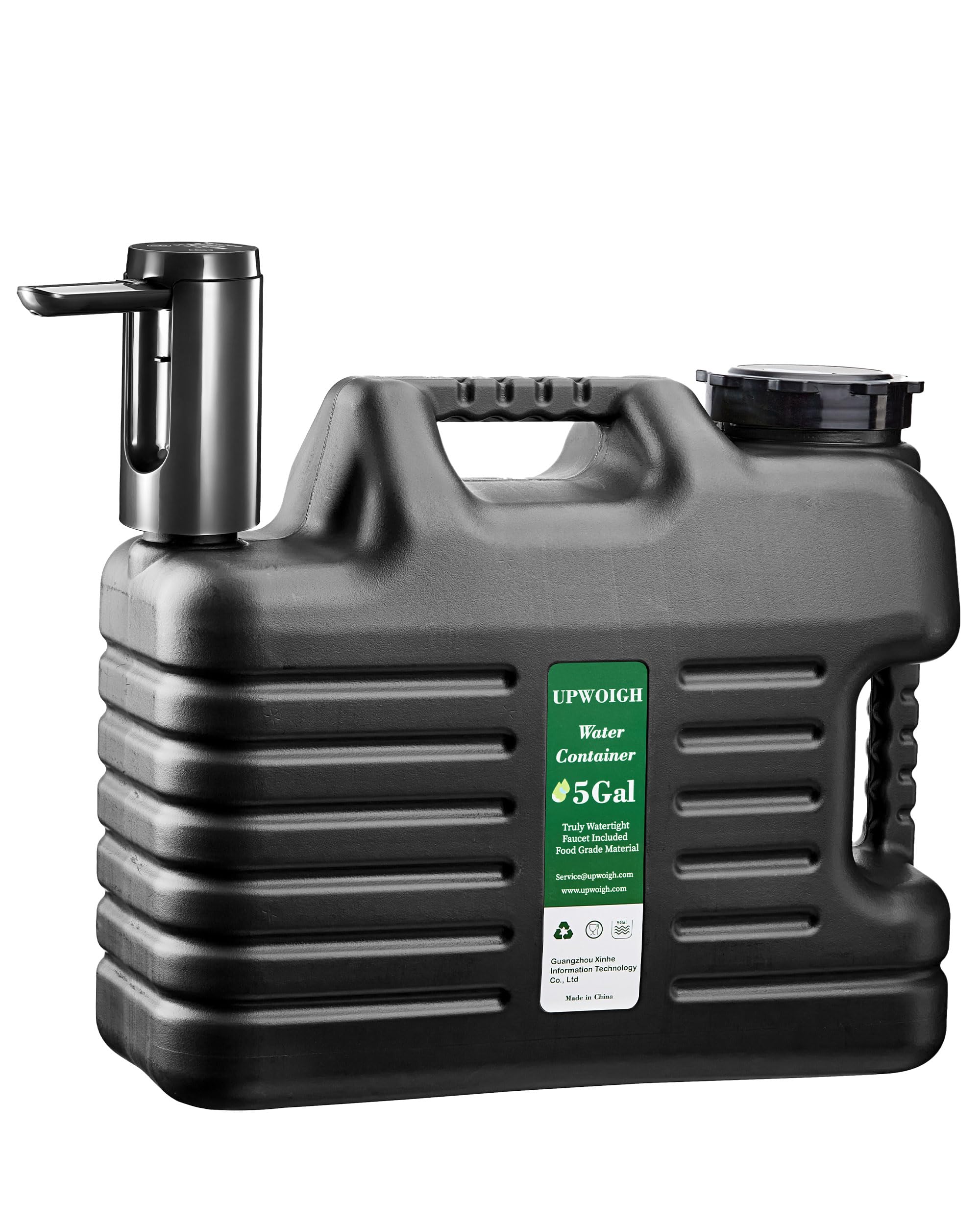 Portable 5 Gallon Water Jug with Automatic Touch Control Pump