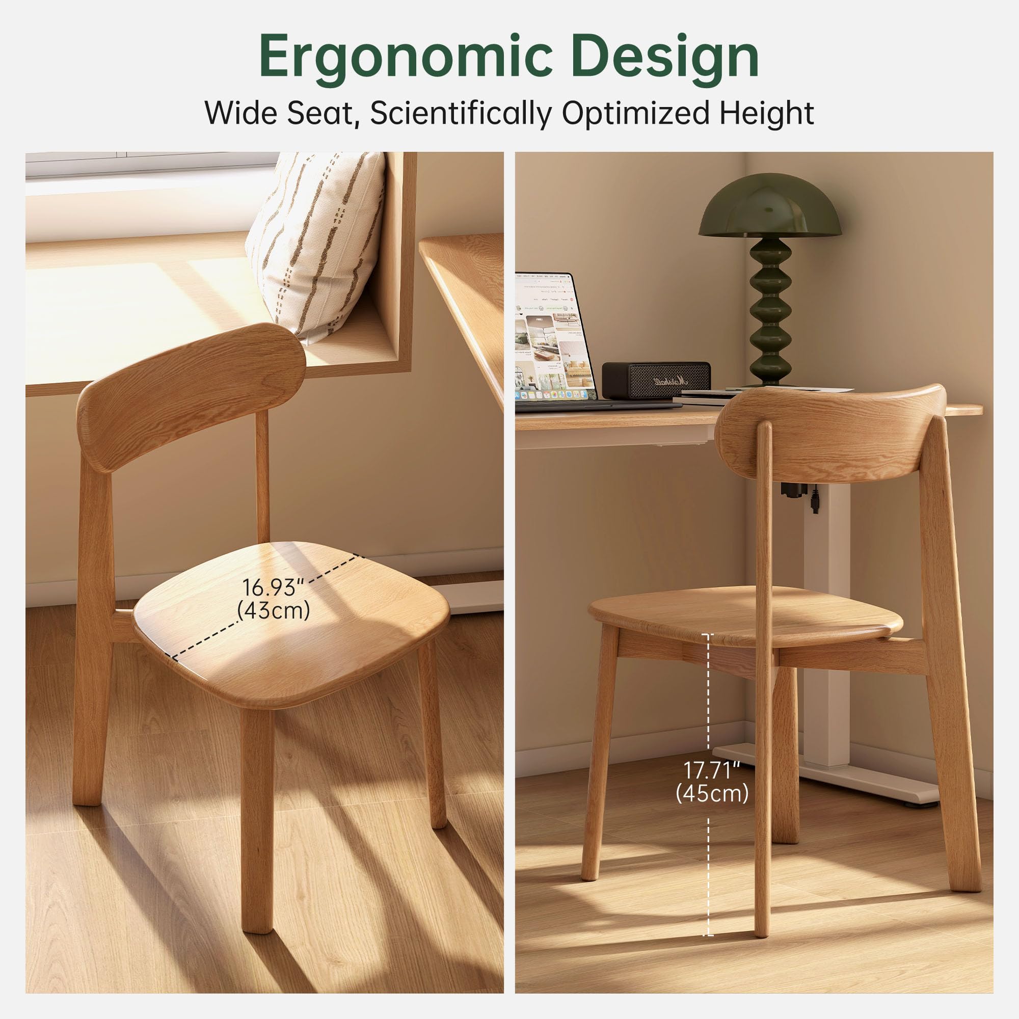 Juego de mesa de comedor plegable que ahorra espacio para 2, mesa de madera moderna y 2 sillas, ideal para cocinas pequeñas y comedores, diseño compacto para un fácil almacenamiento